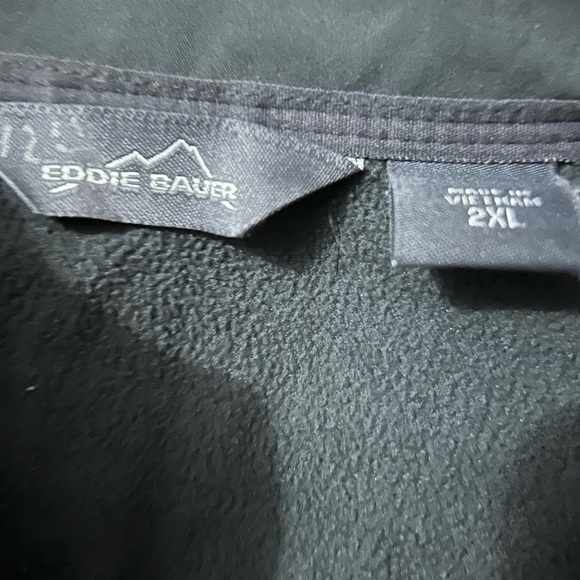 Eddie Bauer Jacket Mens Black Full Zip Soft-shell Size 2XL - Picture 4 of 7